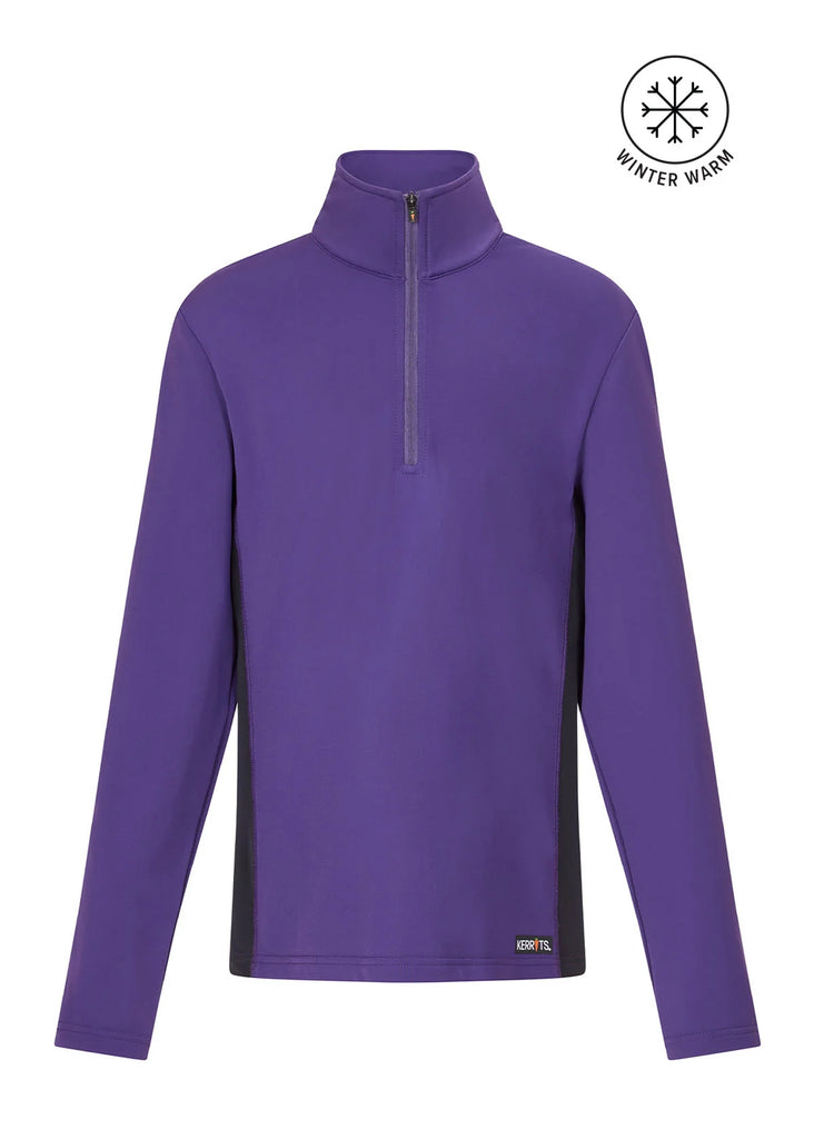 Kerrits Child Rail Side Quarter Zip Fleece Tech Top CLEARANCE