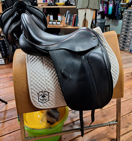 Black Country Eloquence Dressage Saddle - 18.5"