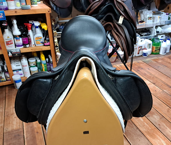 Black Country Eloquence Dressage Saddle - 18.5"