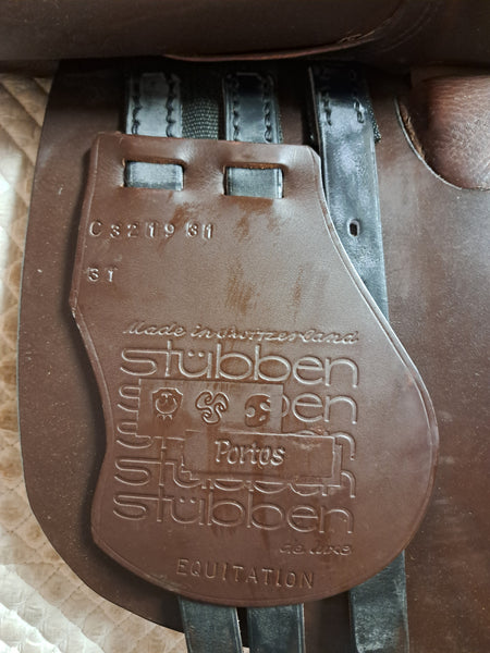 Stubben Portos Deluxe CC Saddle 17"