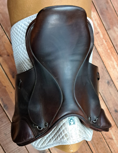 2003 Tad Coffin A5G Smartride Technology Jump Saddle - 17"