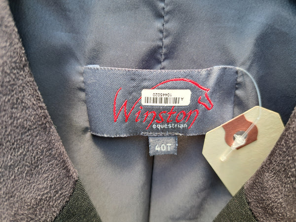 Winston Equestrian Black Show Coat