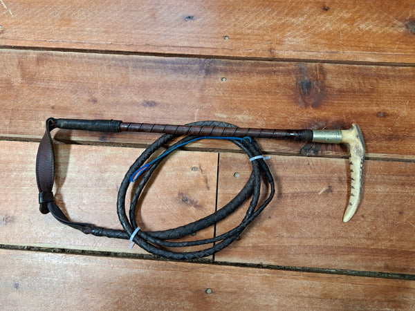 Swaine Ladies Hunt Whip and Leather Thong