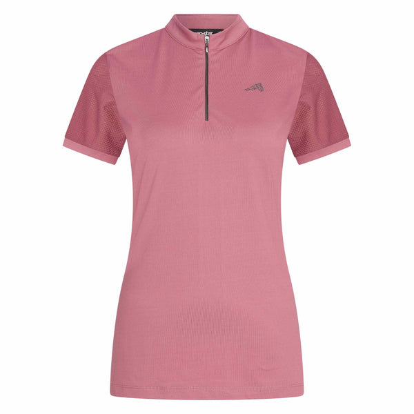 Euro-Star Half Zip Valentina Short Sleeve Shirt CLEARANCE