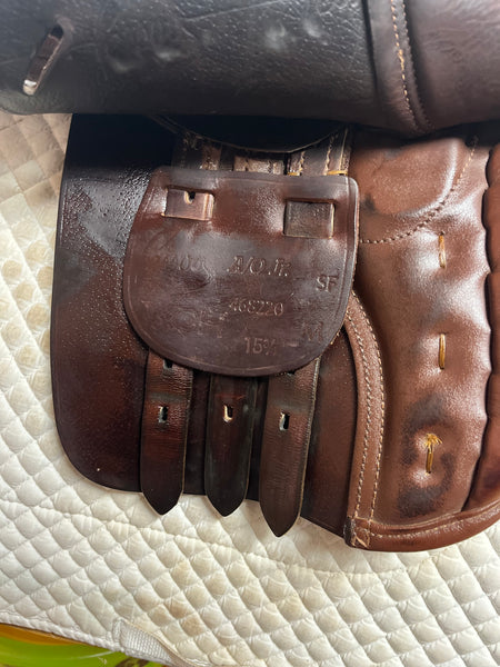 2015 Pessoa A/O Jump Saddle 15 3/4"