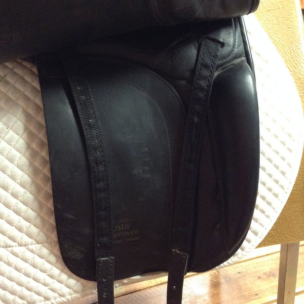 Cliff Barnsby Dressage Saddle Anky Bonfire - 17.5"