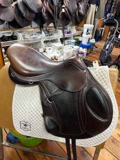 2018 Bates Monoflap Eventing Saddle-17"