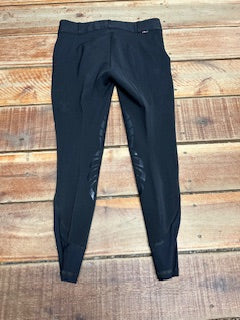 Struck Knee Patch Breeches Black - Size 30