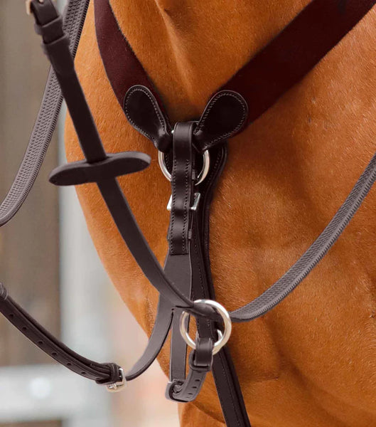 Premier Equine Baressa Elastic Jumping Breastplate