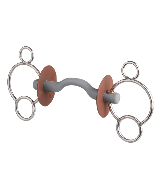 Beris 2 Ring with Tongue Port Bar Bit