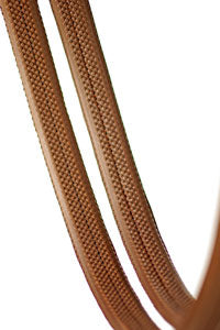 Edgewood Fancy-Stitched Raised Rubber Grip Reins